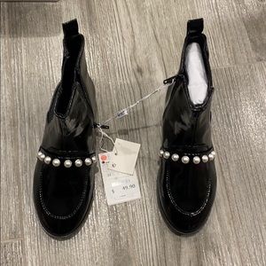 New with tags Zara girls ankle boots